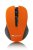 CANYON myš optická bezdrátová CMSW1, nastavitelné rozlišení 800/1000/1200 dpi, 4 tl, USB nano reciever, oranžová