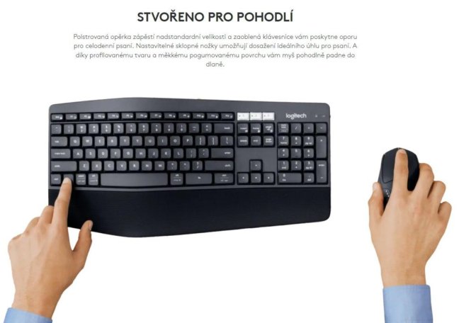 Logitech Wireless Performance Combo MK850 - INTNL - CZE-SKY