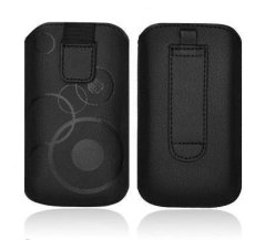 POUZDRO SLIM - DEKO SAMSUNG S6500 MINI II, HTC DESIRE C ČERNÉ