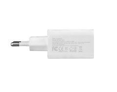H33AC-E10 33W Cestovní Nabíječka Dual USB-A + USB-C White