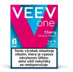 VEEV ONE náplně Cherry 1,6% 2x2ml (18 mg)