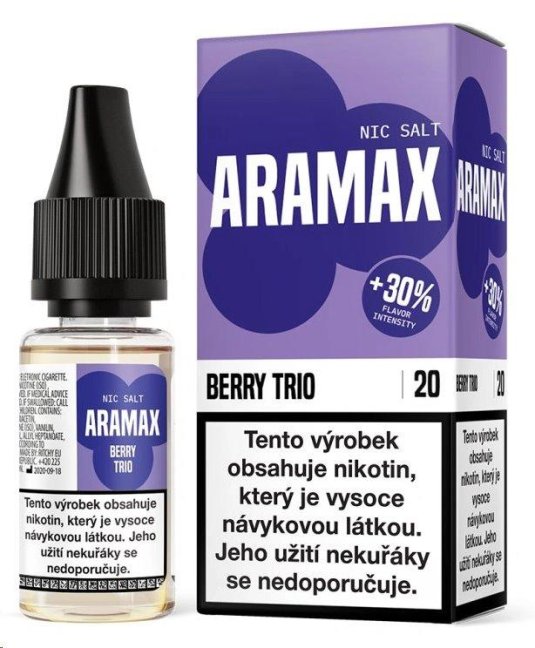 Aramax - Salt e-liquid - Berry Trio - 10ml - 20mg