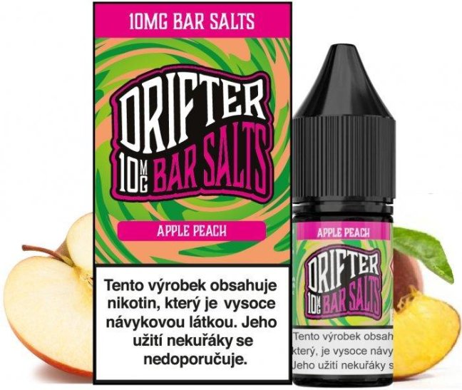 DRIFTER BAR SALTS APPLE PEACH 10ML - 10MG