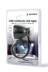 Gembird Notebook LED USB light, černé