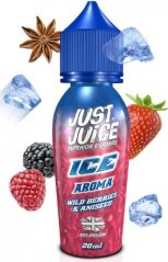 PŘÍCHUŤ JUST JUICE SHAKE AND VAPE 10ML ICE WILD BERRIES & ANISEED