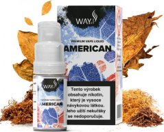 Liquid WAY to Vape American 10ml-18mg