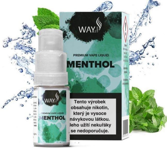LIQUID WAY TO VAPE MENTHOL 10ML-3MG