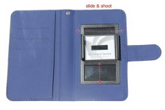 POUZDRO URBANE CASE BOOK UNI 5,8" - 6,2" MODRÉ