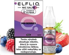 LIQUID ELFLIQ NIC SALT MIXED BERRIES 10ML - 10MG