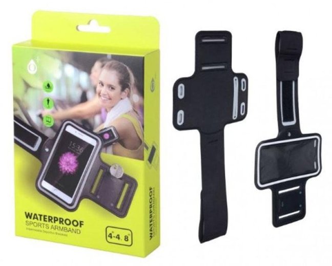 Aligator Sportovní pouzdro na ruku M (4.0'' - 4.8''),černé