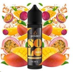 Příchuť Bombo Solo Juice S&V 15ml Mango Passion Ice (Mango s marakujou na ledu)