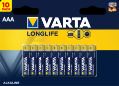 Varta Longlife AAA Baterie 10ks