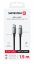 DATOVÝ KABEL SWISSTEN TEXTILE II USB-C / USB-C 1,5 M ČERNÝ