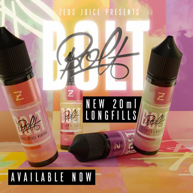 Zeus Juice - BOLT - S&V - Lime Slush - 10ml