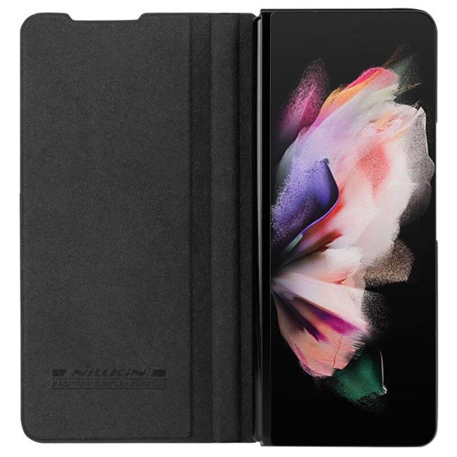 Nillkin Qin Book Pouzdro pro Samsung Galaxy Z Fold 3 5G Black
