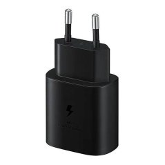 EP-TA800EBE Samsung USB-C 25W Cestovní nabíječka Black (OOB Bulk)