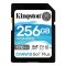 Kingston paměťová karta 256GB SDXC Canvas Go Plus 170R C10 UHS-I U3 V30