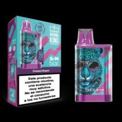 Aroma King  Gem box 700 potahů elektronická cigareta 20mg Grape Ice  1ks