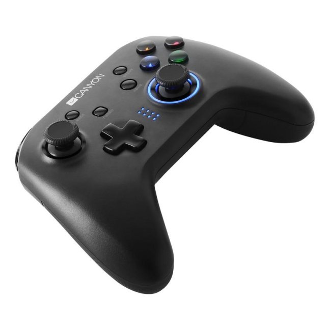 CANYON Bezdrátový gamepad GPW3 4v1 (Nintendo Switch, Android, PC, PS3)