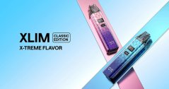 OXVA Xlim Classic Edition - Pod Kit - 1000 mAh - Orange Silver