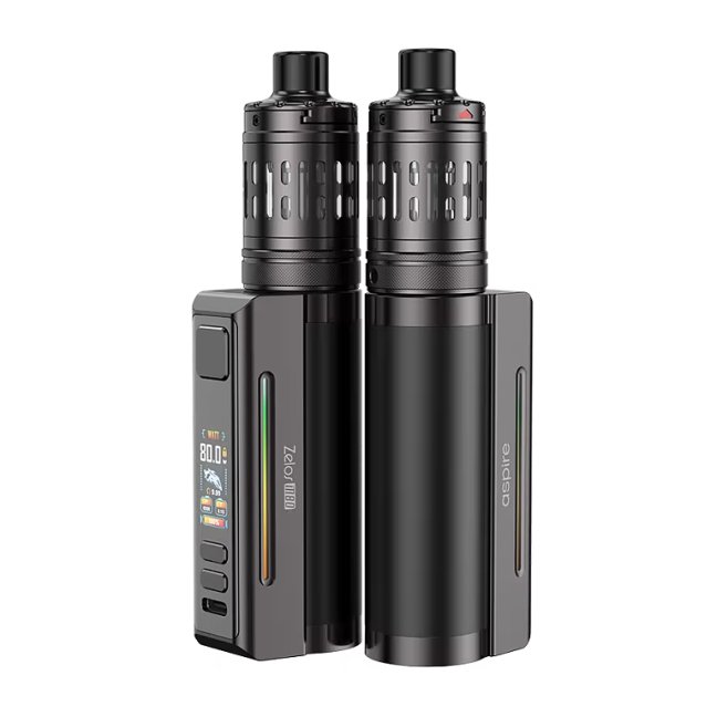 Aspire Zelos M80 Full Kit Gunmetal