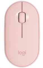 Logitech Pebble 2 M350s Wireless mouse - TONAL ROSE - BT - DONGLELESS