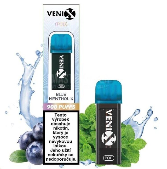 VENIX MAX POD CARTRIDGE BLUE MENTOL - X - 20MG