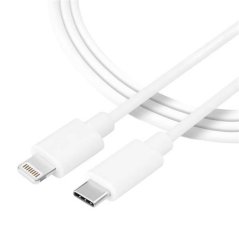 nabíjecí a datový usb-c kabel s konektorem lightning