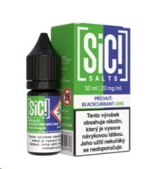 Sic!Salts - Salt e-liquid - Blackcurrant Lime - 10ml - 20mg