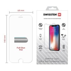 OCHRANNÉ TEMPEROVANÉ SKLO SWISSTEN PRO APPLE IPHONE 7 PLUS/8 PLUS RE 2,5D