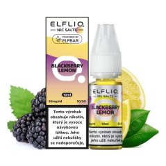 Elf Bar Elfliq - Salt e-liquid - Blackberry Lemon - 10ml - 20mg