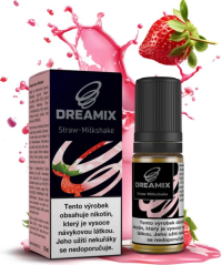 Liquid Dreamix - Jahodový milkshake (Straw Milkshake) 10ml - 18mg