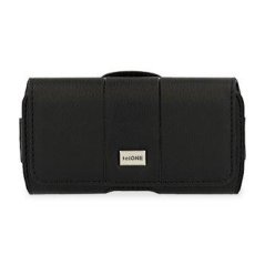 Pouzdro na opasek Iphone 6/7/8+/XS Max/Samsung A32/A51/S10/S20/S21 Black, Leather