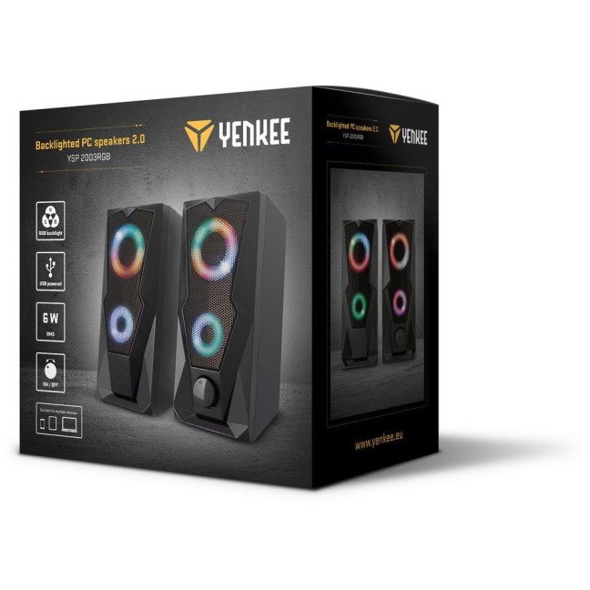 Yenkee YSP 2003RGB USB reproduktory 2.0
