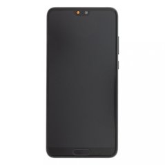 LCD Display + Dotyková Deska + Přední Kryt Huawei P20 Black