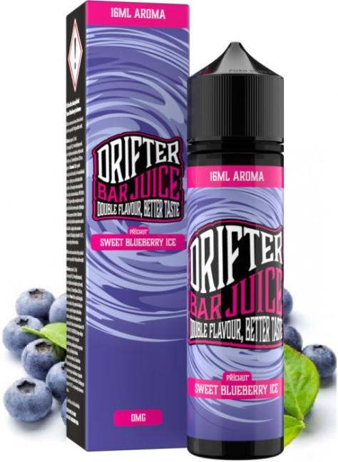 Příchuť Drifter Bar Juice S&V 16ml Sweet Blueberry Ice
