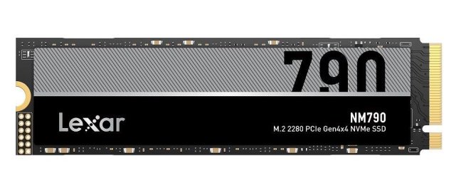 Lexar SSD NM790 PCle Gen4 M.2 NVMe - 4TB (čtení/zápis: 7400/6500MB/s)