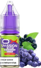 LIQUID OXVA OX PASSION SALTS BLACKCURRANT SQUASH 10ML - 20MG