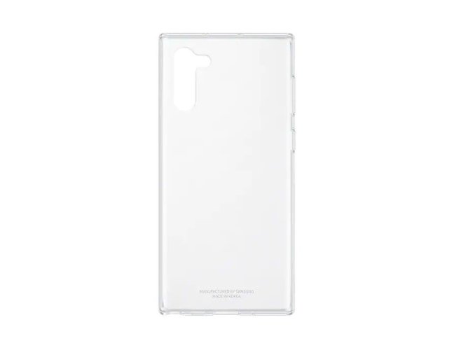 EF-QN970TTE Samsung Silikonový Kryt Transparent pro N970 Galaxy Note 10