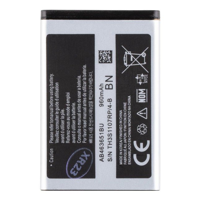 AB463651BE Baterie pro Samsung Li-Ion 960mAh (OEM) AB463651BE Baterie pro Samsung Li-Ion 960mAh (OEM)