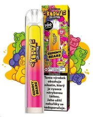 KURWA COLLECTION - JEDNORÁZOVÁ E-CIGARETA - 20 MG GUMMY BEARS 1ks