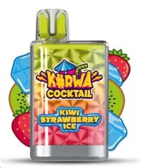 Kurwa Cocktail - jednorázová e-cigareta - 20mg - Kiwi Strawberry ICE