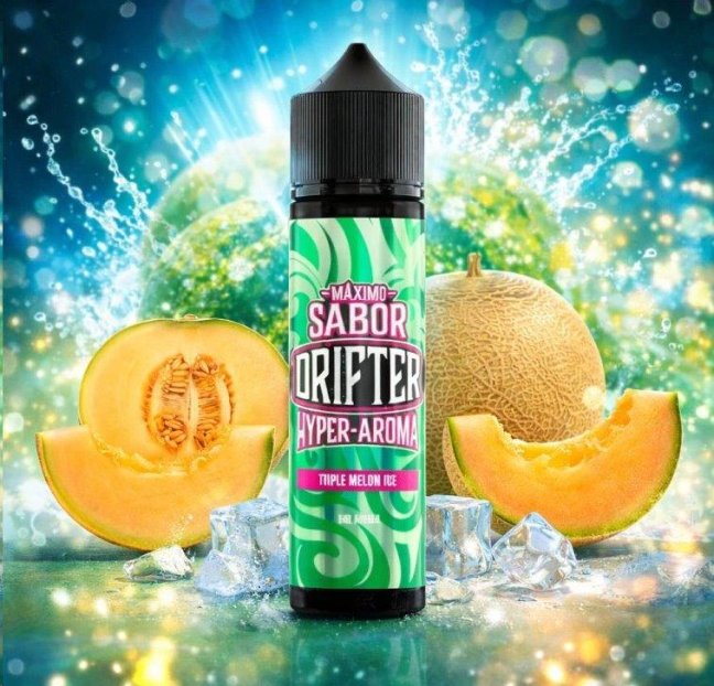Příchuť Drifter Hyper S&V 5ml Triple Melon Ice