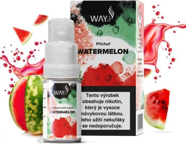 Liquid WAY to Vape Watermelon 10ml-3mg Liquid WAY to Vape Watermelon 10ml-3mg