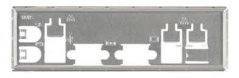 SUPERMICRO 1U I/O Shield for X11SCZ with EMI Gasket in SC813 Chassis