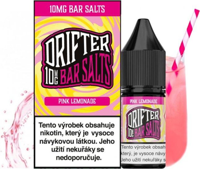 DRIFTER BAR SALTS PINK LEMONADE 10ML - 10MG