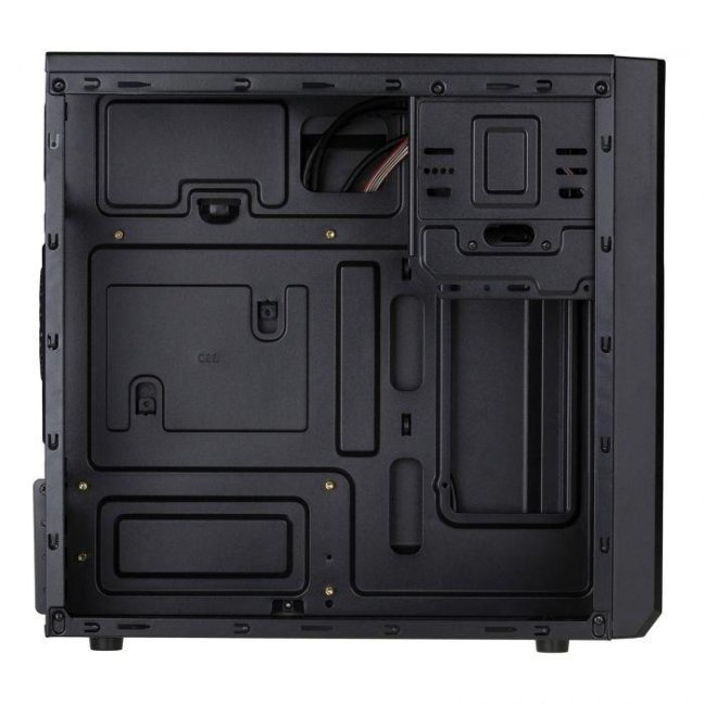 Akyga PC skříň Micro ATX 2x USB3.0, 2x 2.5" + 3x 3.5", černá