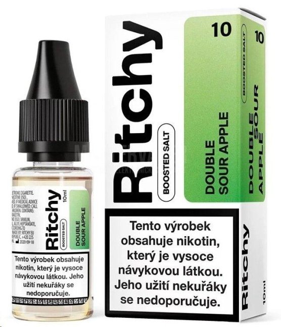 Ritchy - Salt e-liquid - Double Sour Apple - 10ml - 10mg Ritchy - Salt e-liquid - Double Sour Apple - 10ml - 10mg