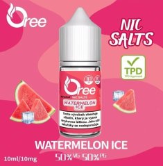 Liquid Oree SALT Watermelon Ice - Ledový meloun 10ml - 10mg