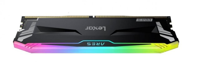 Lexar ARES DDR5 32GB (kit 2x16GB) UDIMM 7200MHz CL34 XMP 3.0 & EXPO - RGB, Heatsink, černá